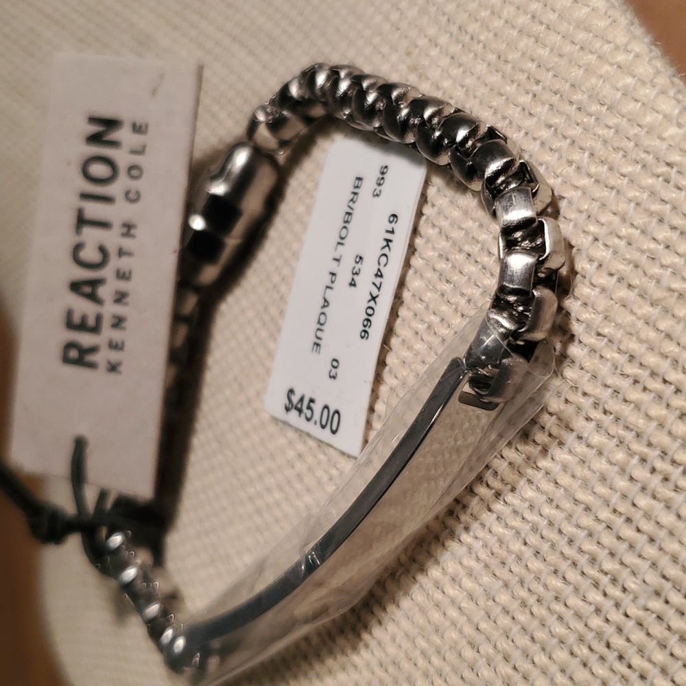 🌾SILVER TONE CHAIN LINK BRACELET - Picture 6 of 11
